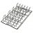 Решетка для жарки ребрышек GN 1/1 (530х325) Apach