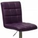 Барный стул Barneo N-48 Kruger фиолетовая кожа