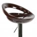 Барный стул Barneo N-6 Disco темно-коричневый глянец