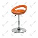 Полубарный стул Barneo N-6 Disco оранжевый глянец