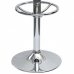 Барный стул Barneo N-128 Camp Chrome PU коричневая кожа (10*10385)