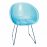 Стул Клир, голубой прозрачный Стул Клир, голубой прозрачный