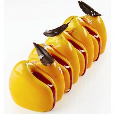 Форма для мороженого/суфле 3D 'Каньон' 250х85мм h80мм (объем 1,15л), силикон KE040S Форма для мороженого/суфле 3D 'Каньон' 250х85мм h80мм (объем 1,15л), силикон KE040S