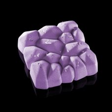 Форма для мороженого/суфле 3D 'Аметист' 165х165мм h50мм (объем 1,0л), силикон KE050S