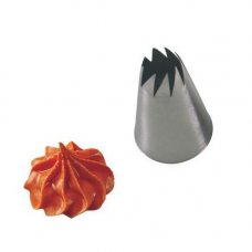 Насадка 'Открытая роза' d20мм h53мм, нержавеющая сталь BA415 Насадка 'Открытая роза' d20мм h53мм, нержавеющая сталь BA415