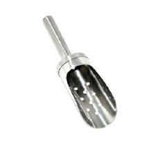 Совок для льда 19см, перфорированный, нержавеющая сталь ISP7 Совок для льда 19см, перфорированный, нержавеющая сталь ISP7