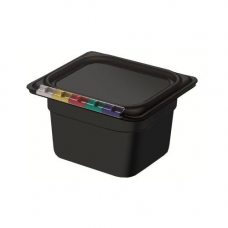 Гастроемкость п/п 1/6 h 100мм, черная 422102013