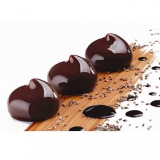 Форма силиконовая Pavoflex для пирож. 3D 'Капля' d66мм h47мм, 100мл, 12 ячеек PX4302S