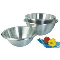 Миска полусферическая 2,0л d20см, без ручек, нержавеющая сталь BW20