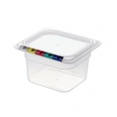 Гастроемкость п/п 1/6 h 100мм, прозрачная 422102001