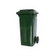 Бак для мусора 120л, с крышкой, на колесах, п/э, МКТ 120 зеленый Бак для мусора 120л, с крышкой, на колесах, п/э, МКТ 120 зеленый
