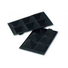 Форма силик. д/зам. и вып. 'Пирамида' 71х71мм h40мм, 6 ячеек 30SF007/N