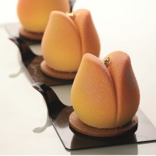 Форма силиконовая Pavoflex для пирож. 3D 'Тюльпан' d55мм h56мм, 90мл, 20 ячеек PX4365S