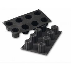 Форма силик. д/зам. и вып. 'Цветы' d55мм 50мм, 8 ячеек 30SF050N