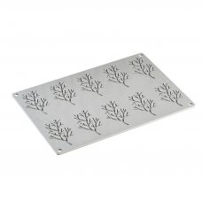 Форма силиконовая 'Gourmand Ветка' 78х48мм h2мм, 2мл, 10 ячеек GG031S