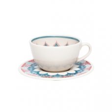 Пара чайная UNNI COSMIC (чашка 200мл и блюдце 14см) Oxford 103962, AY04-5619