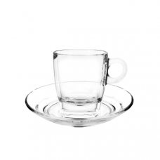 Блюдце d14,5см 'Caffe', стекло 1P02471 Блюдце d14,5см 'Caffe', стекло 1P02471