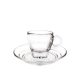 Чашка Espresso 70мл h61мм d62/84мм 'Caffe', стекло 1P02442 Чашка Espresso 70мл h61мм d62/84мм 'Caffe', стекло 1P02442