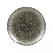 Тарелка мелкая 26см, без борта, цвет Raku Quartz Black, Studio Prints RKBQEV101 Тарелка мелкая 26см, без борта, цвет Raku Quartz Black, Studio Prints RKBQEV101
