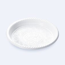 Тарелка десертная 220 мм «Олимп» белая