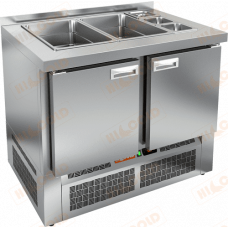 Стол холодильный для салатов Hicold SLE3-11GN (без крышки)