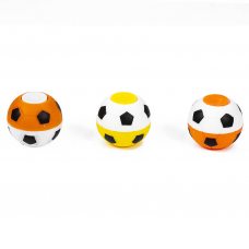 Игрушка-спиннер Футбольные мячи двухцветные упаковка 50 штук