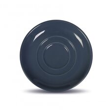 Блюдце круглое «Corone» 112 мм синее KM