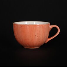 Чашка чайная 320 мл коралловая «Corone Natura» KM