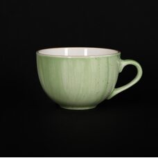 Чашка чайная 320 мл зеленая «Corone Natura» KM
