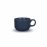 Чашка чайная «Corone» 220 мл синяя KM, (коробка 26 шт.)