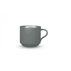 Чашка чайная «Corone» 250 мл серая KM