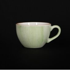Чашка кофейная 95 мл зеленая «Corone Natura» KM