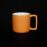 Кружка «Corone Caffetteria» 200 мл оранжевый KM, (коробка 36 шт.)