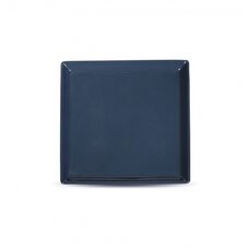 Тарелка квадратная «Corone» 169 мм синяя KM