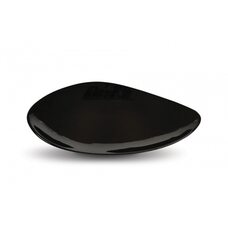 Тарелка овальная «Corone» 360 мм черная