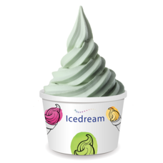 Сухая смесь базовый элемент для цветной пасты для мороженого 1 пакет 1кг Icedream
