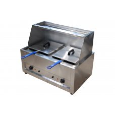 Фритюрница HEF-906С (2 ванны, 2 корзины) Фритюрница HEF-906С (2 ванны, 2 корзины)