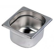 Гастроёмкость GN 1/6*100мм (176х162×100мм)