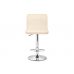 Барный стул Paskal beige / chrome