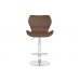 Барный стул Porch brown / chrome