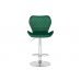 Барный стул Porch green / chrome