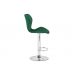 Барный стул Porch green / chrome