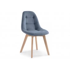 Деревянный стул Filip blue / wood