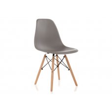 Пластиковый стул Eames PC-015 серый