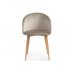 Стул на металлокаркасе Aldo beige / wood