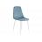Стул на металлокаркасе Capri blue / white Стул на металлокаркасе Capri blue / white