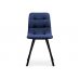 Стул на металлокаркасе Чилли черный / синий Стул на металлокаркасе Чилли черный / синий