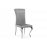 Стул на металлокаркасе Lund dark grey / steel Стул на металлокаркасе Lund dark grey / steel